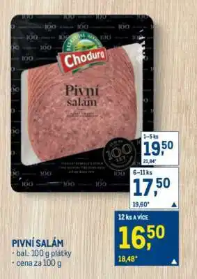 Makro Pivní salám nabídka