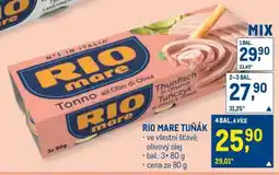 Makro Rio Mare Tuňák nabídka