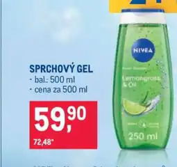 Makro Sprchový gel nabídka