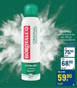 Makro Borotalco nabídka
