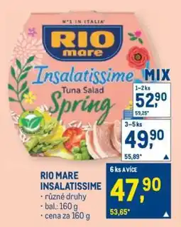 Makro RIO mare Insalatissime nabídka