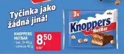 Makro Knoppers NutBar nabídka