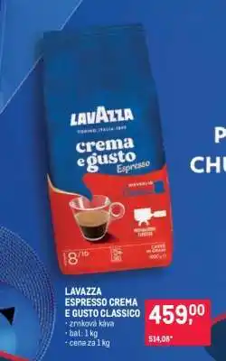 Makro LAVAZZA ESPRESSO CREMA E GUSTO CLASSICO nabídka