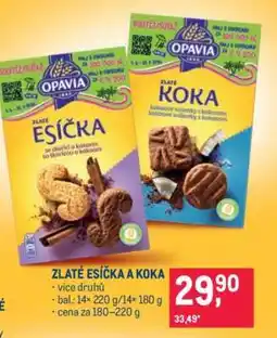 Makro ZLATÉ ESIČKA A KOKA nabídka