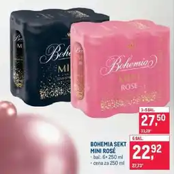 Makro BOHEMIA SEKT MINI ROSÉ nabídka