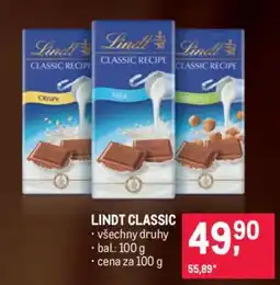 Makro Lindt Classic nabídka