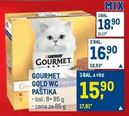 Makro GOURMET GOLD WC PAŠTIKA nabídka