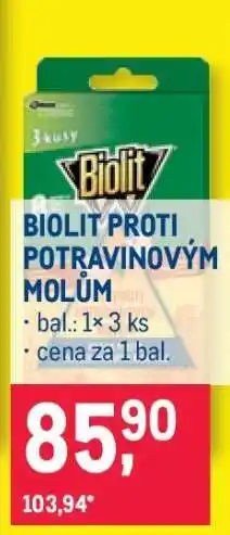 Makro BIOLIT PROTI POTRAVINOVÝM MOLŮM nabídka