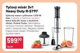 Makro TYČOVÝ MIXÉR 3V1 HEAVY DUTY R-5797 nabídka