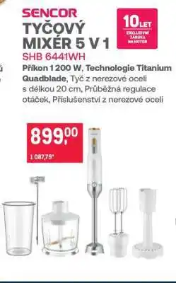 Makro TYČOVÝ MIXÉR 5 V 1 nabídka