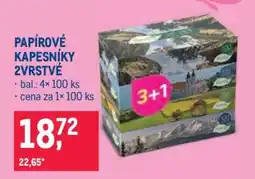 Makro Papírové kapesníky 2vrstvé nabídka