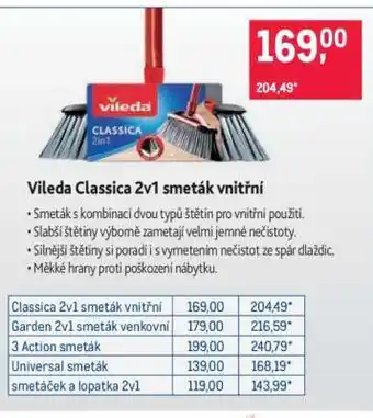 Makro CLASSICA 2V1 SMETÁK VNITŘNÍ nabídka