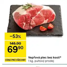 Tesco Vepřová plec bez kosti nabídka