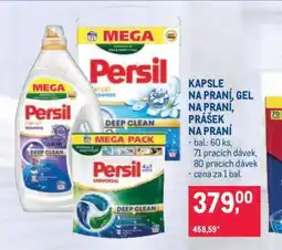 Makro KAPSLE NA PRANÍ, GEL NA PRANÍ, PRÁŠEK NA PRANÍ nabídka