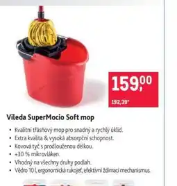 Makro Vileda SuperMocio Soft mop nabídka