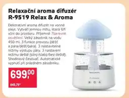 Makro Relaxační aroma difuzér R-9519 Relax & Aroma nabídka