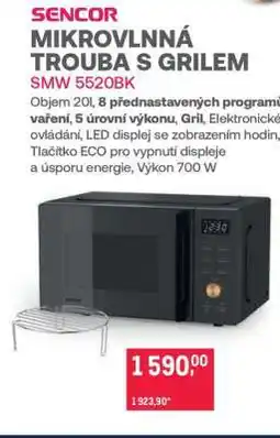 Makro Mikrovlnná trouba s grilem nabídka