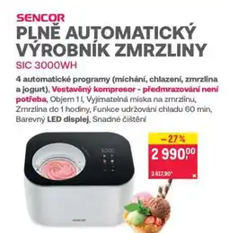 Makro PLNĚ AUTOMATICKÝ VÝROBNÍK ZMRZLINY nabídka