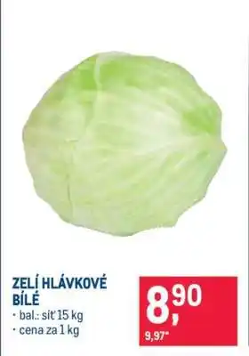 Makro Zelí hlávkové bílé nabídka