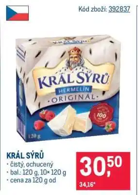 Makro Král sýrů nabídka
