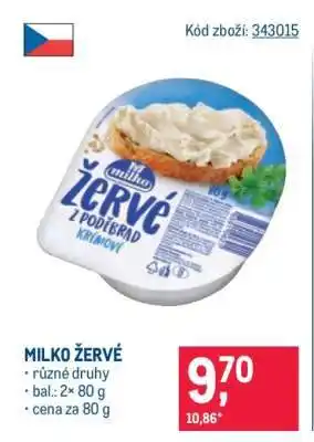 Makro Milko žervé nabídka