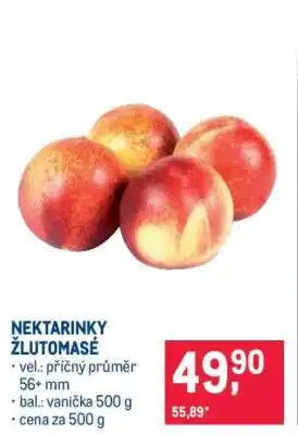 Makro Nektarinky žlutomasé nabídka