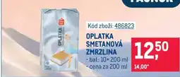 Makro OPLATKA SMETANOVÁ ZMRZLINA nabídka