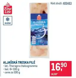 Makro Aljašská treska filé nabídka