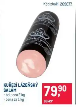 Makro Kuřecí lázeňský salám nabídka
