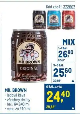 Makro Mr. Brown nabídka