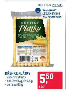 Makro Křehké plátky nabídka