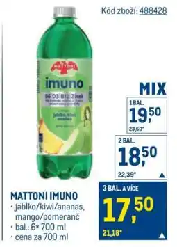 Makro Mattoni Imuno nabídka
