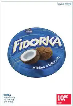Makro Fidorka nabídka