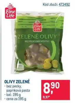 Makro OLIVY ZELENÉ nabídka