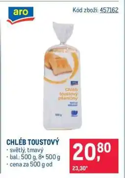 Makro Chléb toustový nabídka