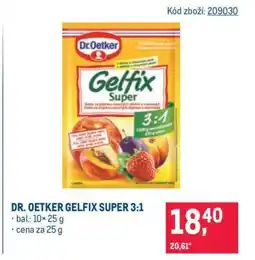 Makro Dr.Oetker Gelfix Super 3 : 1 nabídka