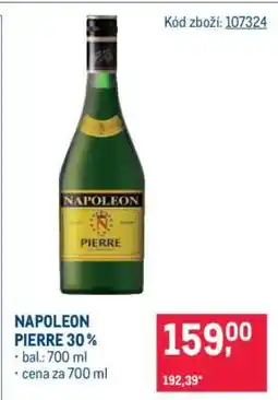 Makro Napoleon Pierre 30 % nabídka