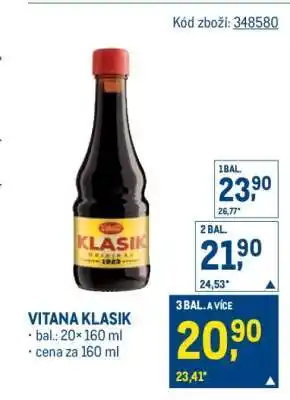 Makro Vitana Klasik nabídka