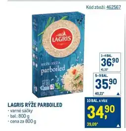 Makro Lagris rýže parboiled nabídka