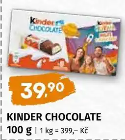 Terno Kinder Chocolate nabídka