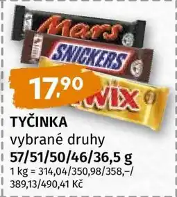 Terno TYČINKA vybrané druhy nabídka