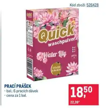 Makro Prací prášek nabídka