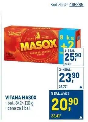 Makro Vitana Masox nabídka
