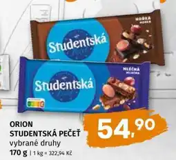 Terno Orion Studentská pečeť nabídka