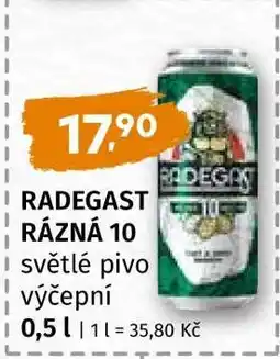 Terno Radegast Rázná 10 nabídka