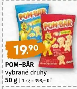 Terno POM-BÄR vybrané druhy nabídka