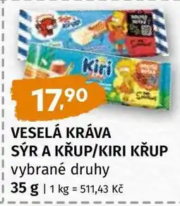 Terno Veselá kráva Sýr a křup Kiri křup nabídka