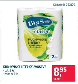 Makro Kuchyňské utěrky 2vrstvé nabídka