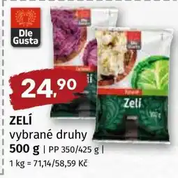 Terno Zelí nabídka