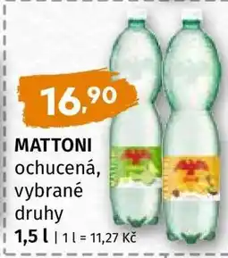 Terno Mattoni ochucená, vybrané druhy nabídka